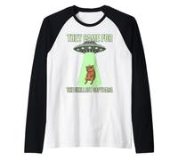 Ils sont Venus pour Les soucoupes Volantes extraterrestres Capybara Les Plus Froides Manche Raglan