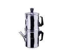 Ilsa Cafetière napolitaine, aluminium, 9 tasses