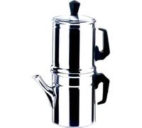 Ilsa Cafetière napolitaine Diamante, aluminium, 9 tasses, 60 cl