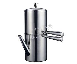 ILSA CAFFETTIERA NAPOLETANA Acier Inox 18/10 3 TAZZE 6 CL 25 Et CL 40 Café'