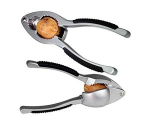 ILSA Casse-noix, alliage de zinc, inserts en caoutchouc, capuchon de confinement