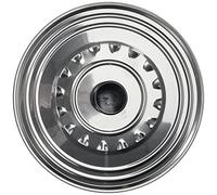 Ilsa - Couvercle en Acier Inoxydable, Argent, Metallic Silver, 18 cm
