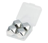 Ilsa Cubes De Glace Réutilisables En Acier Inoxydable Chromé