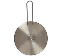 Ilsa Universal Induction HOB, Induction Adapter, 21 cm, Induction Diffuser, 16 cm, Steel, Silver