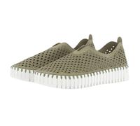 Espadrilles plateforme sur semmelle femme Ilse Jacobsen HornbÃŠk Tulip Vert 38