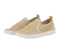 Ilse Jacobsen Chaussures bateau tulipe 140 pour homme, Beige clair, 45 EU