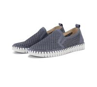 ILSE JACOBSEN Homme Tulip 140men Chaussure Bateau, Gris/Bleu, 45.5 EU