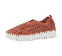 ILSE JACOBSEN HORNBAEK Tulip 3373 Chaussures compensées à enfiler pour femme, Brique légère, 37 EU