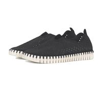 Ilse Jacobsen Chaussures femme Tulip3275 Slip-on microfibre recyclée respirante Noir 39