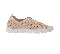 Ilse Jacobsen HORNBÆK | Flache Damen-Schuhe | Slip-on Sneaker mit Recyceltem Mikrofaser-Material und Rutschfester Natur-Gummisohle | Tulip3275 | Leicht Atmungsaktiv Umweltfreundlich | KIT | 38