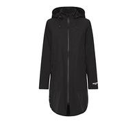 ILSE JACOBSEN HORNBÆK | RAIN128 | Regenmantel | Dehnbare Soft-Shell-Material | 3-Lagen Komposition | 100% Polyester | Schwarz | 38