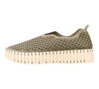 Ilse Jacobsen Hornbæk - Tulip 3373 Platform Flats - Femme - Chaussures - Vert - Taille: 40 EU