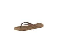 Ilse Jacobsen Hornbæk Cheerful01 Tongs pour femme avec paillettes Design danois Été Plage, moka, 38 EU