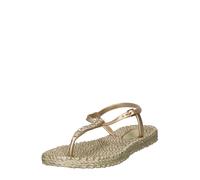 ILSE JACOBSEN Tongs beige clair / or / argent, Taille 39