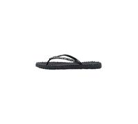 ILSE JACOBSEN Tongs 'CHEERFUL 03G' bleu foncé / argent, Taille 38