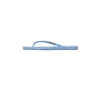 ILSE JACOBSEN Tongs 'CHEERFUL' bleu / argent, Taille 42