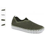 ILSE Jacobsen Tulip 139 Armée Vert Slip-On Chaussure Femmes Taille Eu 36-41 Neuf
