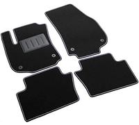 ilTappetoAuto by Fabbri 3 - SPRINT03411 Tapis de voiture en moquette noire antidérapante sur mesure compatible avec Zafira B 2005-2011
