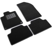 ilTappetoAuto by Fabbri 3 - SPRINT03515 - Tapis de Voiture sur Mesure en Moquette Noire Compatible avec Peugeot 407 Berline, Station Wagon et Coupé de 2004 à 2012