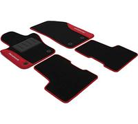 ilTappetoAuto COLOR0000053R Tapis de Voiture antidérapant sur Mesure, 2 Broderies, Rouge, Renegade de 2015-2018 Fix DX 18,5 cm