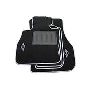 ilTappetoAuto Tapis en moquette sur mesure compatibles avec Mini Clubman F54 de 2015-2022 Limited Edition Carbon Inox