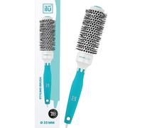 Ilū Brosse à coiffer ronde Medium Ø 33 mm Céramique Bleue