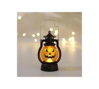 Ilumos Lanterne LED suspendue for Halloween, lampe fantôme rétro, château de sorcière, citrouille(Tideng-B)