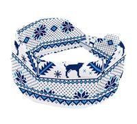 Ilustracion Adorno Patrones Fisuras Bandeau large pour femme, bandeau de sport antidérapant, extensible, bandeau tendance pour yoga, entraînement, quotidien