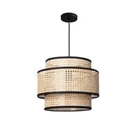 Iluzzia Suspension Rotin Huela Triplo Naturel