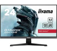 Ilyama Moniteur gaming Iiyama G-MASTER G2470HS-B1 CEE E (A - G) 60.5 cm 23.8 pouces 1920 x 1080 pixels 16:9 0.2 ms DisplayPort IPS LCD