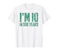 I'm 10 in Dog Years Funny 70th Birthday Gift Men Gag T-Shirt