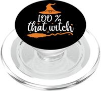 Im 100% That Witch Halloween Sorcière pour Femme PopSockets PopGrip pour MagSafe