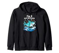I'm 2 and Jawsome Shark 2 Years Old Birthday Sweat à Capuche