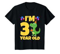 I'm 3 Year Old Dinosaur Birthday Boy T-Rex Fête d'anniversaire T-Shirt
