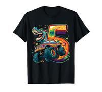 I'm 5, Hear Me Roar! Dino Truck Anniversaire pour garçons T-Shirt