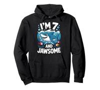 I'm 7 and Jawsome Shark 7th Birthday Sweat à Capuche