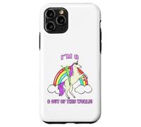 I'm 8 & Out of This World Alien Unicorn Party Coque pour iPhone 11 Pro