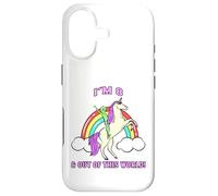 I'm 8 & Out of This World Alien Unicorn Party Coque pour iPhone 17