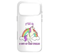 I'm 8 & Out of This World Alien Unicorn Party Coque pour iPhone 17 Pro Max