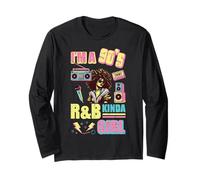 Im 90s R&B Kinda Girl Retro RNB Hip Hop Femmes Filles Enfants Manche Longue
