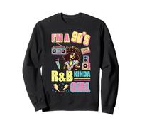 Im 90s R&B Kinda Girl Retro RNB Hip Hop Femmes Filles Enfants Sweatshirt
