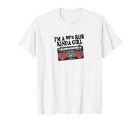 I'm A 90's R&B Kinda Girl Boombox RNB Love Music T-Shirt Graphique avec Valeur