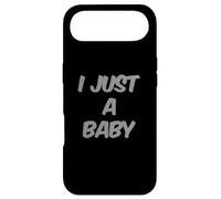 I'm a Baby Funny Mistake Text Funny Kids I Just A Baby Citation Coque pour iPhone Air