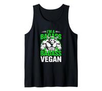 I'm A Badass Vegetarian Haltérophile Vegan Bodybuilder Débardeur