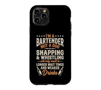 I'm A Bartender Not A Dog... Funny Bartender Cool Bartender Coque pour iPhone 11 Pro
