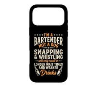 I'm A Bartender Not A Dog... Funny Bartender Cool Bartender Coque pour iPhone 17 Pro Max
