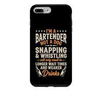 I'm A Bartender Not A Dog... Funny Bartender Cool Bartender Coque pour iPhone 7 Plus/8 Plus