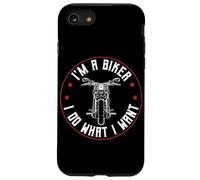 I'm A Biker and I Do What I Want Coque pour iPhone SE (2020) / 7/8