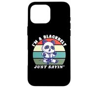 I'm A Blackbelt Just Sayin, Panda Karaté, Arts Martiaux Panda Coque pour iPhone 16 Pro Max