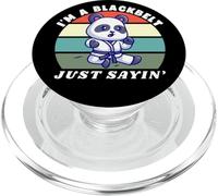 I'm A Blackbelt Just Sayin, Panda Karaté, Arts Martiaux Panda PopSockets PopGrip pour MagSafe